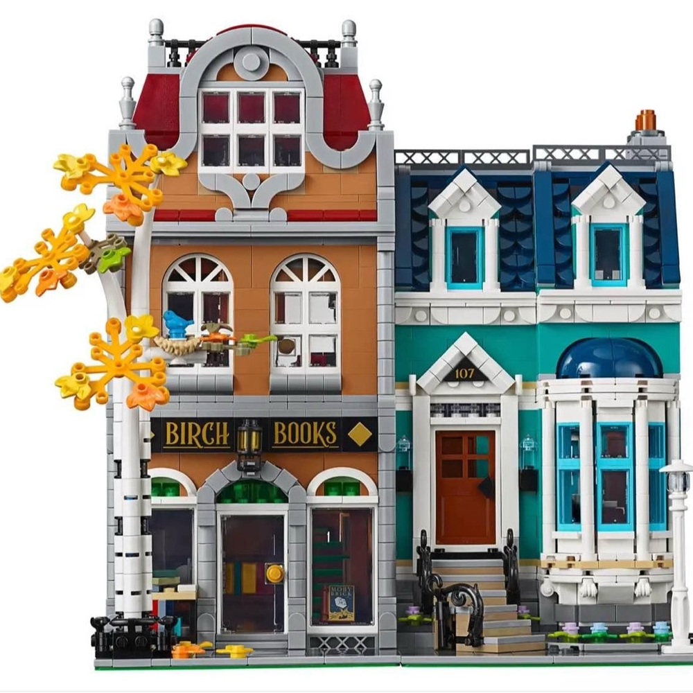 Modular Book Shop City Store Style Building brick set Lego Compatible ONLY NIB - Picture 3 of 6